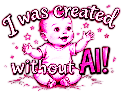 I was created without AI I was created without AI